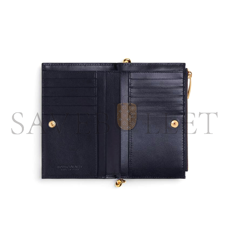 BOTTEGA VENETA SOLSTICE MEDIUM BI-FOLD WALLET 806078 (14.5*11*2cm)